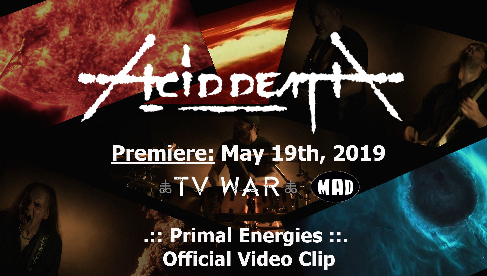 ACID DEATH - Primal Energies Video Premiere